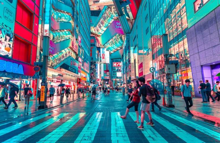 Tokyo, Japan travel destination